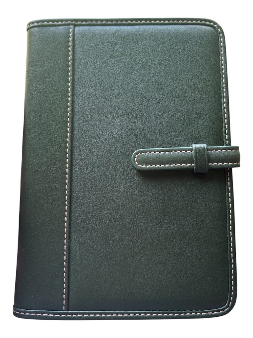Vintage Coach Forest Green Leather Organizer / Photo Album / Planner Cover